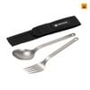 Set Muỗng Dĩa Snowpeak Titanium Fork & Spoon