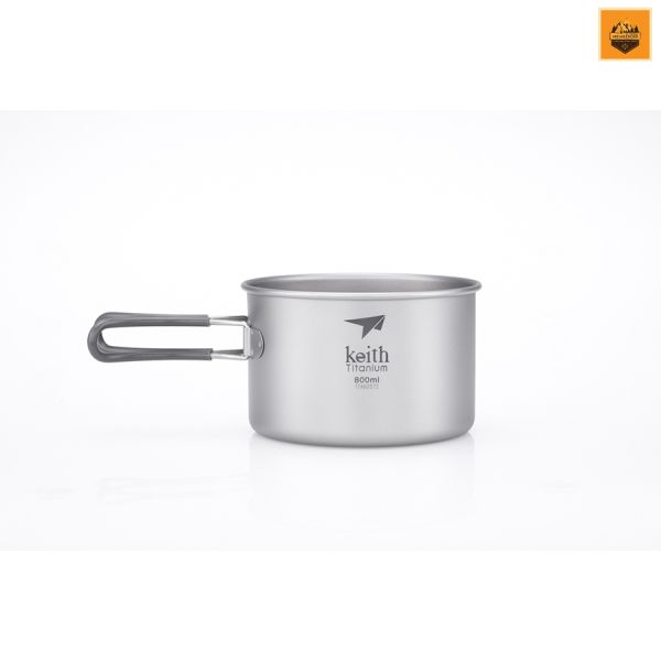 Set Nồi Keith 3-Piece Titanium Pot and Pan Cook Set Ti6014