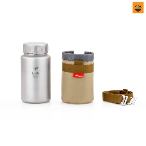 Bình Nước Keith Titanium Sport Bottle 900ml Ti3035