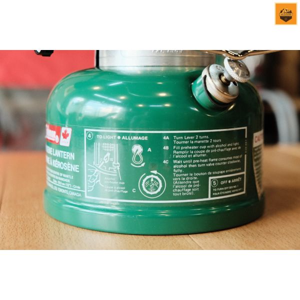 Đèn Măng Xông Coleman Kerosene Lantern 639A Date 1/1982 ( Used )