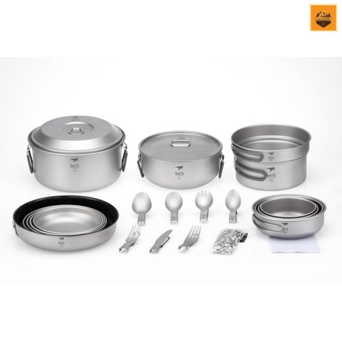 Keith Titanium Pot Set 22-Piece Ti6201