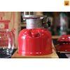 Đèn măng xông Vintage Coleman Single Mantle Red Lantern 200A Date 6/1975