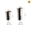 Ly Soto Stainless Steel Beer Cup