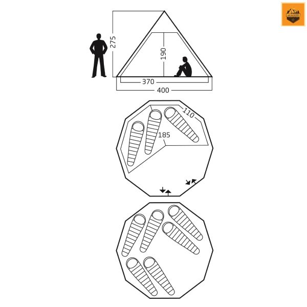 Lều NorDisk Alfheim 12.6