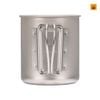 Ly Snow peak Titanium Single Wall Cup 300ml, MG-142