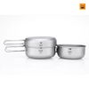 Nồi Keith 3-Piece Titanium Pot and Pan Cook Set Ti6053