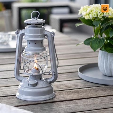 Đèn Bão Feuerhand Baby Special Hurricane Lantern 276 Nordic Grey (Limited Edition)