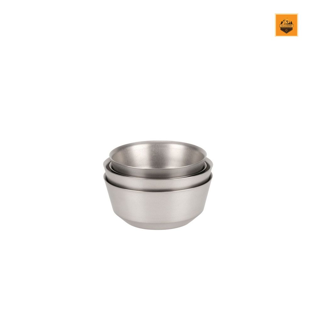 Chén Snow peak Titanium double bowl 600