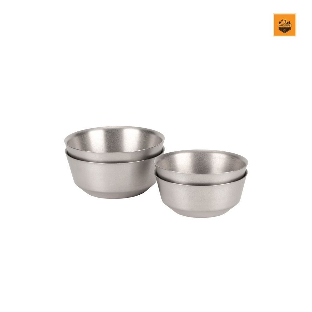 Chén Snow peak Titanium double bowl 600