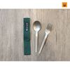 Set Muỗng Dĩa Snow peak Titanium Fork & Spoon, SCT-002