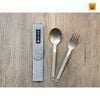 Set Muỗng Dĩa Snowpeak Titanium Fork & Spoon