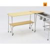 Kệ gấp Snow peak Folding Shelf Long Bamboo,