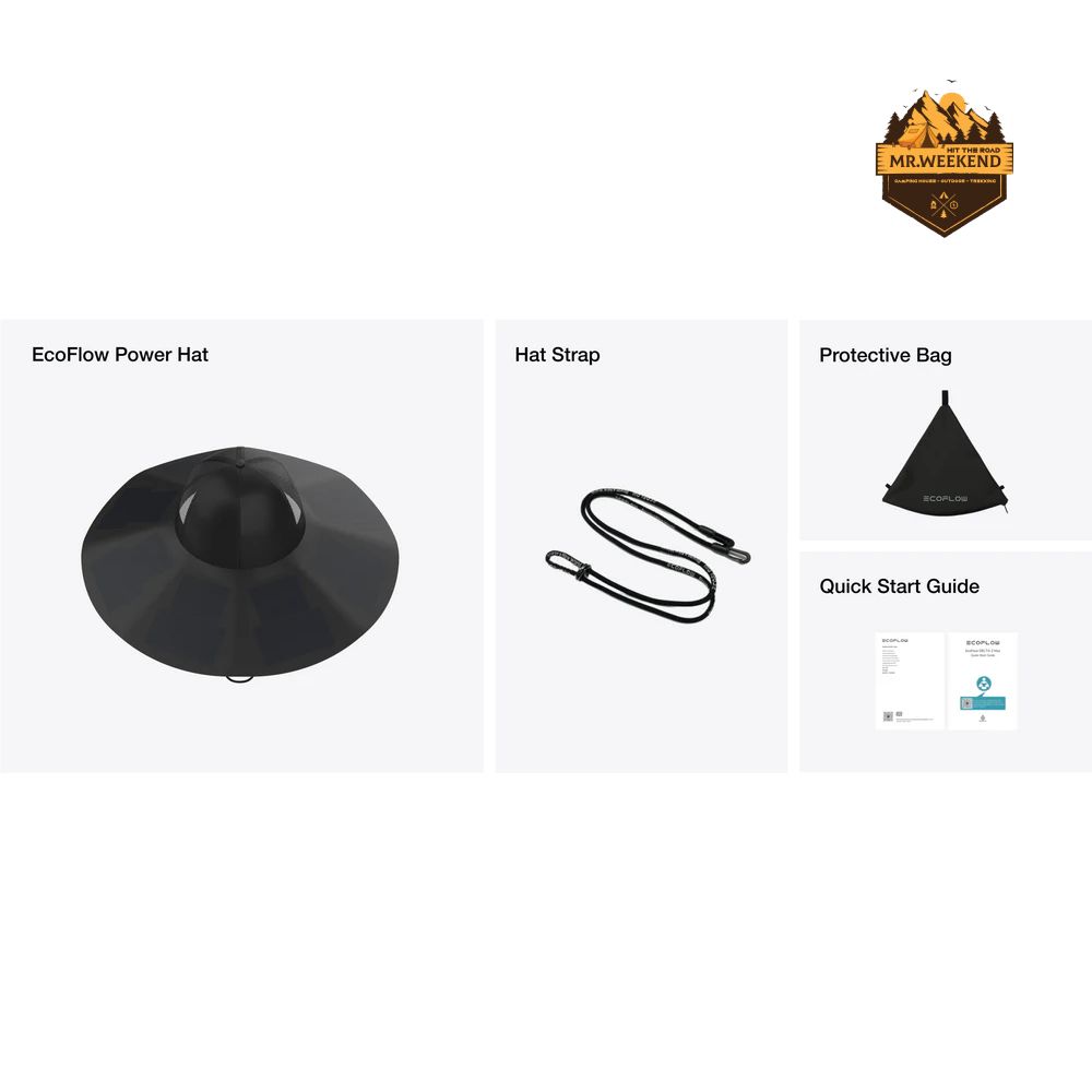 Nón năng lượng mặt trời Ecoflow Power Hat