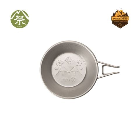 Chén Snow peak Titanium Mini Sierra Cup 2024 SPRING EDITION , Fes-380
