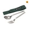 Set Muỗng Dĩa Snow peak Titanium Fork & Spoon, SCT-002