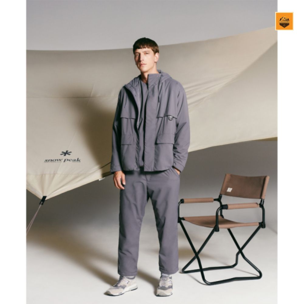 Ghế Snow Peak Gray Folding Chair LV-077GY