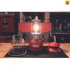 Đèn măng xông Vintage Coleman Single Mantle Red Lantern 200A Date 9/1958 ( Used )