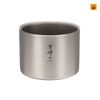 Ly Snow peak Ti-Double M400 Stacking Mug, TW-126