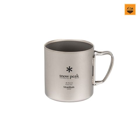 Ly Snow peak Titanium Double Mug 450