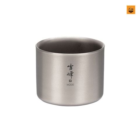 Ly Snow peak Ti-Double M200 Stacking Mug, TW-128