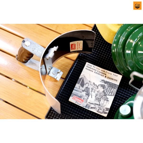 Đèn Măng Xông Coleman Vintage 220K Dual Fuel Lantern Date 1981