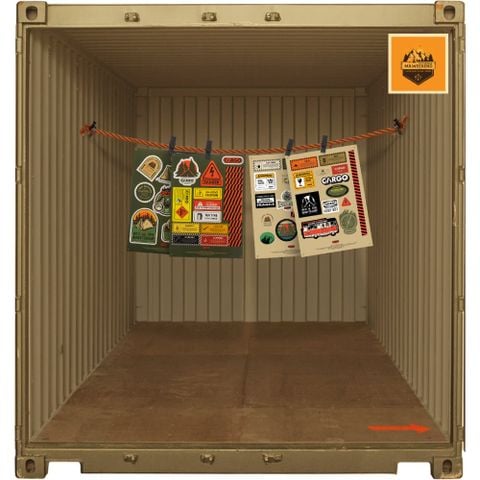 Cargo Container STICKERS