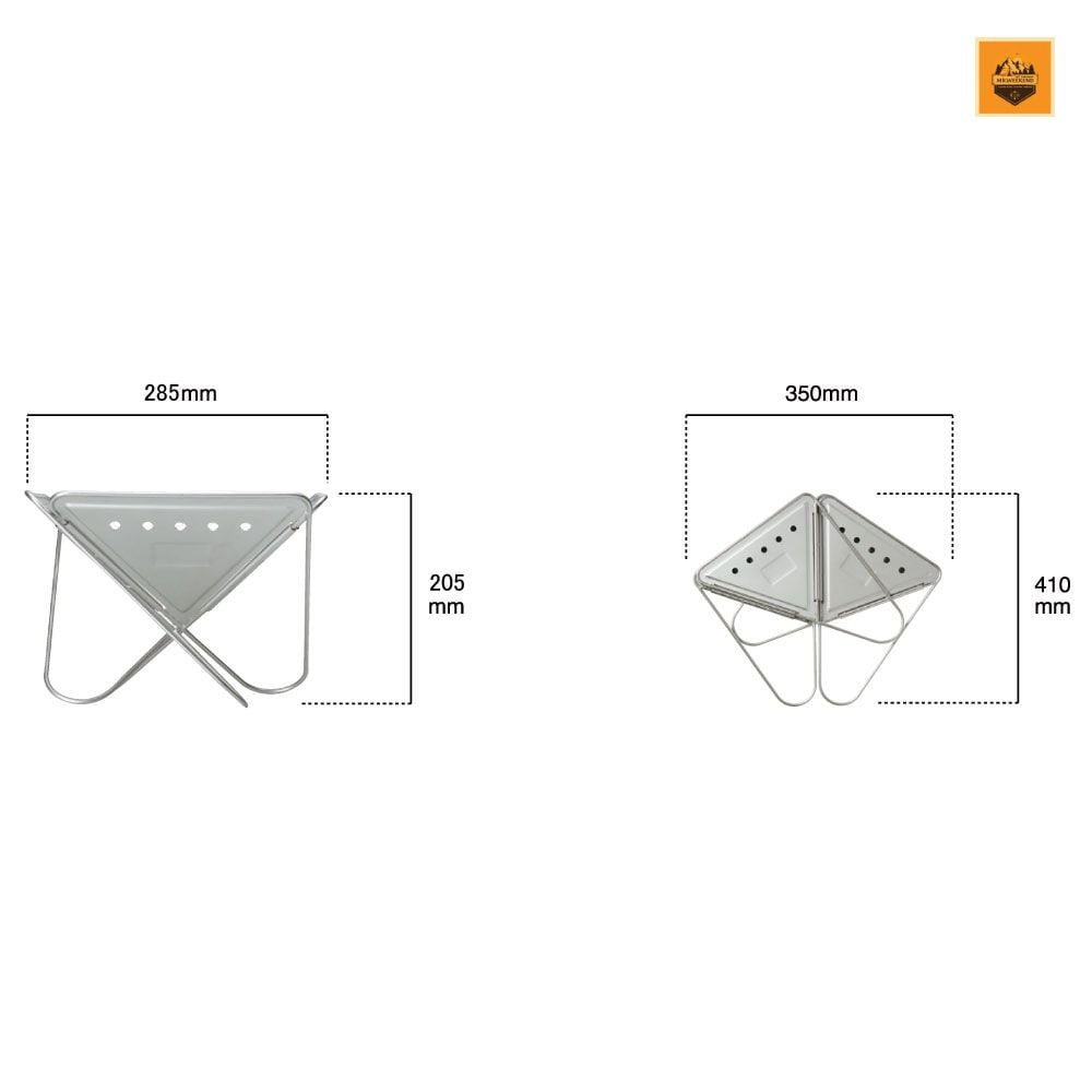 Bếp Củi Snow peak Pack & Carry S Fireplace, ST-031R