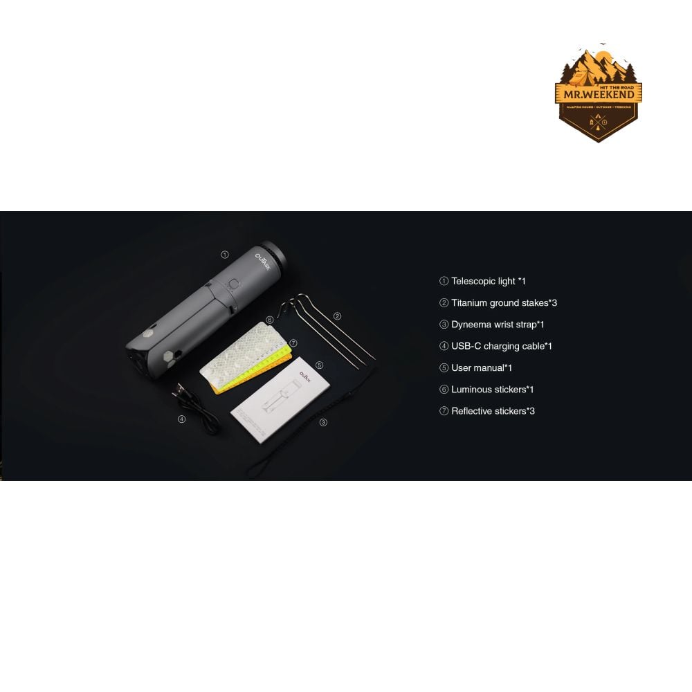 Đèn pin OuTask Portable Outdoor Lights