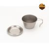 Chén Snow peak Deep titanium sherpa cup with Lid , E-314