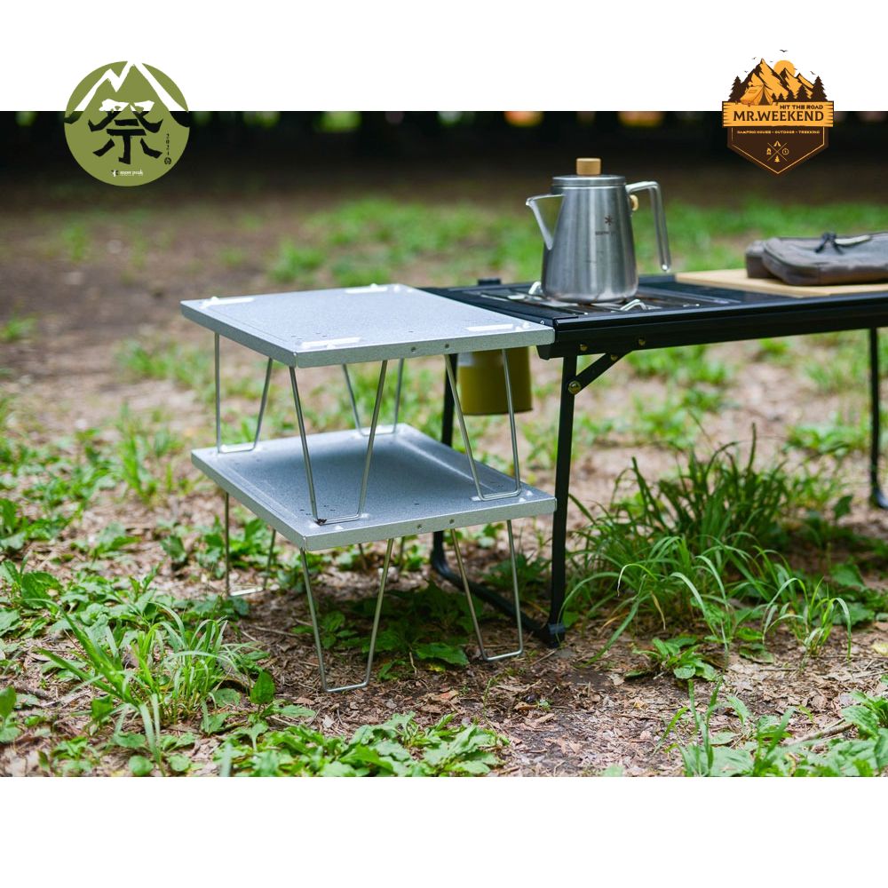 Kệ xếp gọn Snow peak Shelf Container Lid Rack 25, FES-045