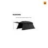 Lều Dã Ngoại BLACKDOG One Bedrooms & One Living Room Automatic Roof Tent BD-ZP009