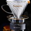 Phễu lọc cà phê V60 sứ cao cấp Brewista Dripper - Thủy Tinh Viền Ánh Vàng