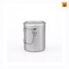 Ca Keith Double-Wall Titanium Mug with Folding Handle and Lid 450ml Ti3353
