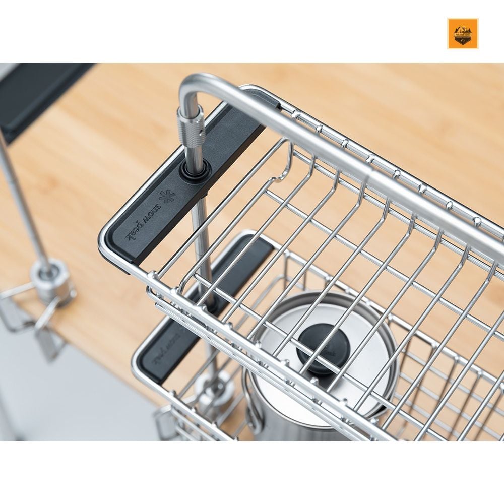 Khay lưới Snow peak Mesh tray half unit shallow type