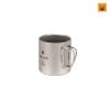 Ly Snow peak Titanium Double Mug 450