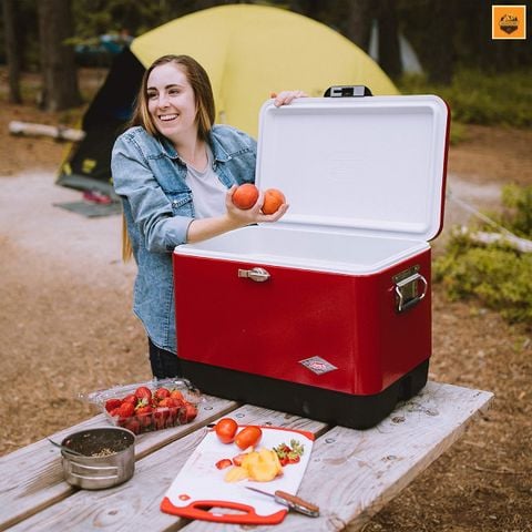 Thùng Đá Coleman 52L Cooler for Camping