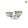Set Nồi Snow peak 3 Piece Titanium Cookset, STW-001T
