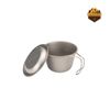 Chén Snow peak Deep titanium sherpa cup with Lid , E-314