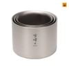 Ly Snow peak Ti-Double M400 Stacking Mug, TW-126