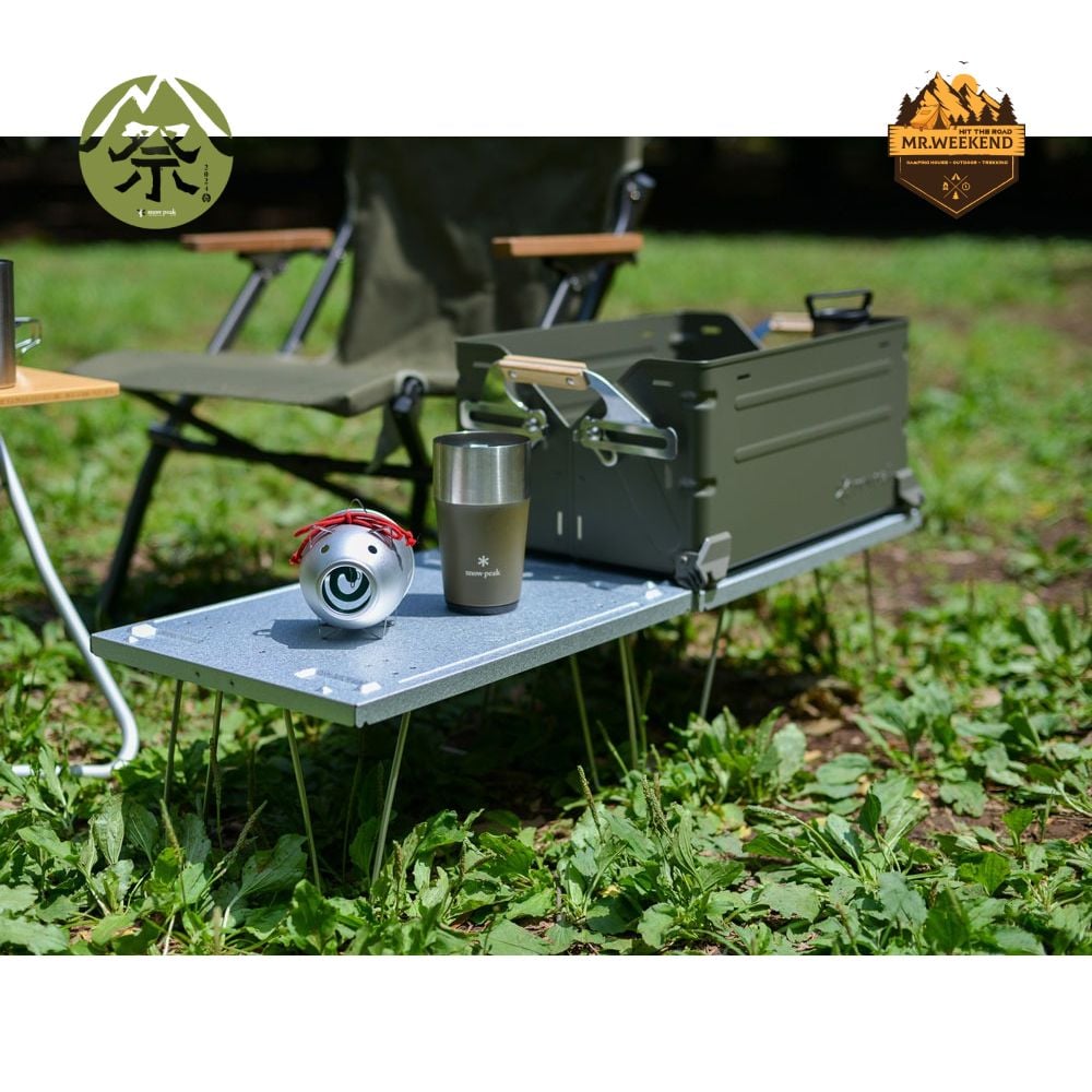 Kệ xếp gọn Snow peak Shelf Container Lid Rack 25, FES-045