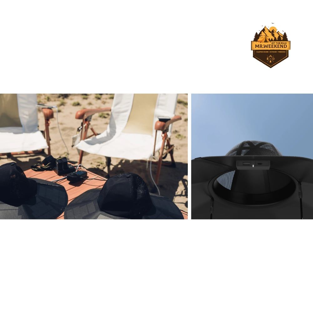 Nón năng lượng mặt trời Ecoflow Power Hat