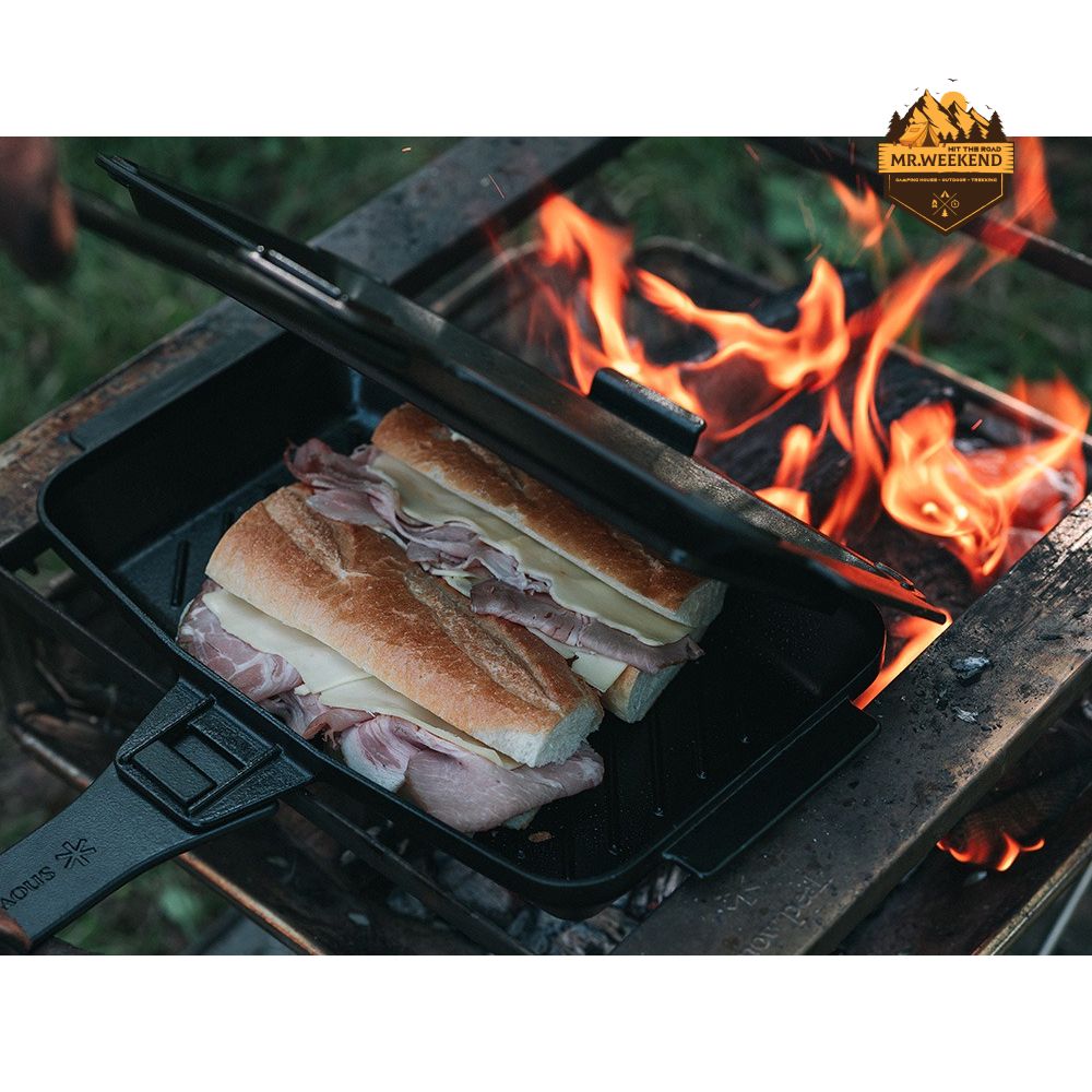 Chảo Snow peak TAKIBI Sand Skillet, GR-050