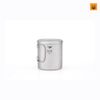 Ca Keith Double-Wall Titanium Mug with Folding Handle and Lid 300ml Ti3352