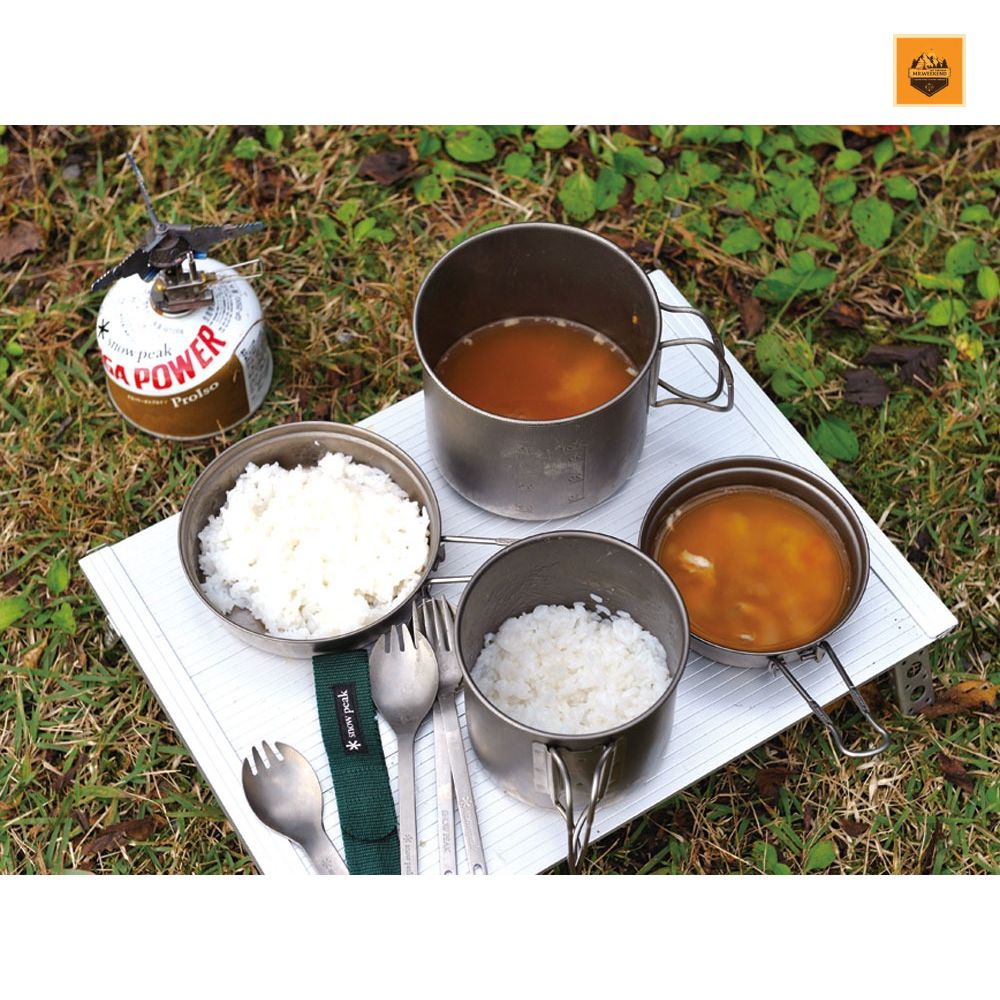 Set Nồi Snow peak Trek 1400 ,SCS-009