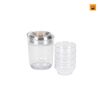 Ly Snow peak Sayo Clear Teacup (set of 2), TW-340