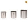 Ly Snow peak Ti-Double H200 Stacking Mug, TW-124