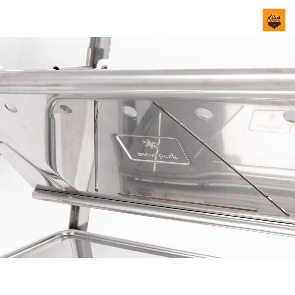 Bếp củi Snow peak Bonfire stand SR, ST-021