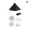 Lều dã ngoại BLACKDOG Pyramid Tent BD-ZP003