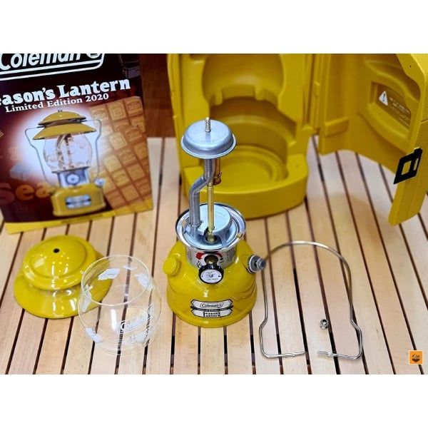 Lantern Coleman Seasons édition Limitée 2007 - Jaune Hiver, Essence Blanche, Verre