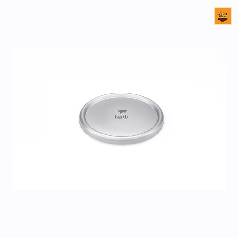 Ca Keith Double-Wall Titanium Mug with Folding Handle and Lid 300ml Ti3352